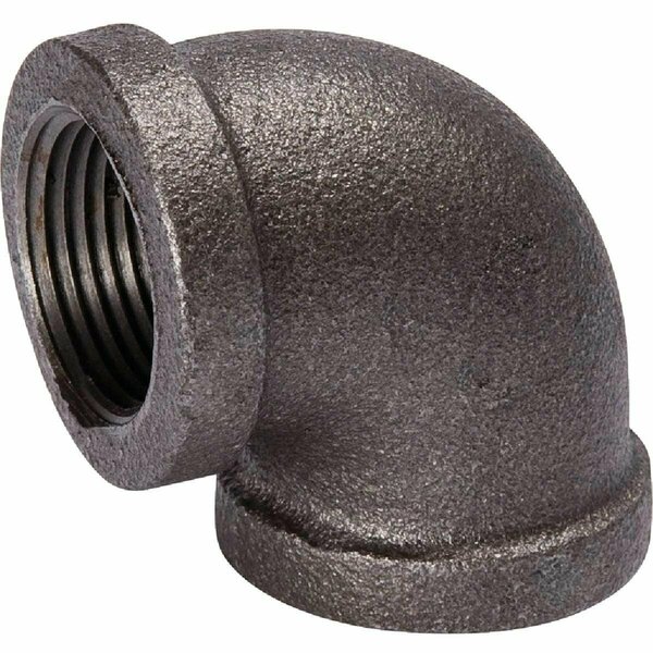 Southland 2 In. 90 Deg. Malleable Black Iron Elbow 1/4 Bend 520-008BG